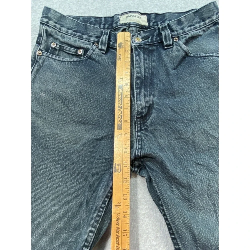 Rapidfire London Regular‎ Fit Straight Leg Casual Jeans Men's 32x31 Denim